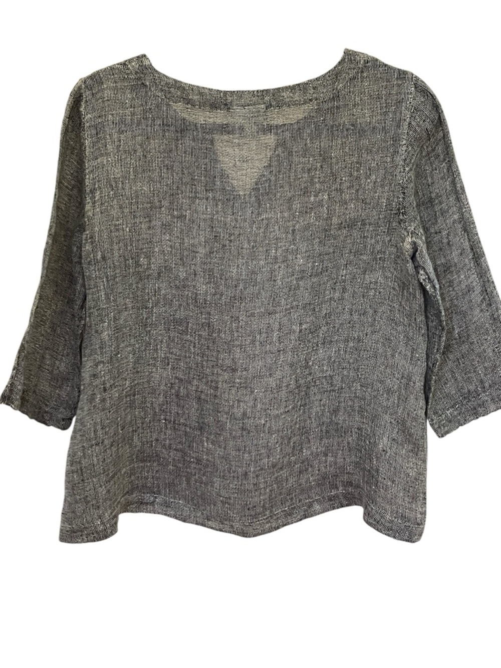 J.Jill Pure Jill 100% Linen Split-Neck Women's Top - Picture 5 of 11